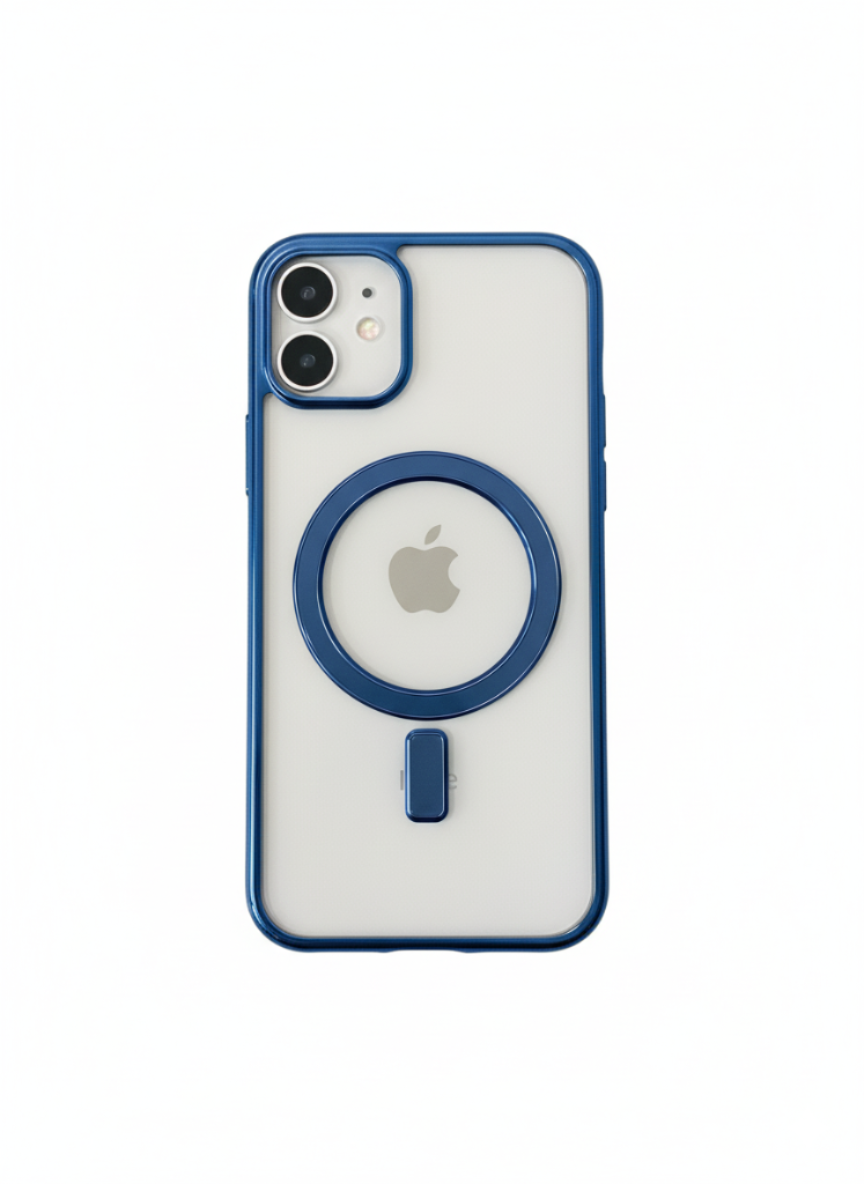 iPhone 12 Clear Case – Blue