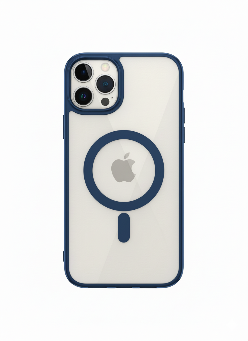 iPhone 11 Pro Clear Case - Navy Blue