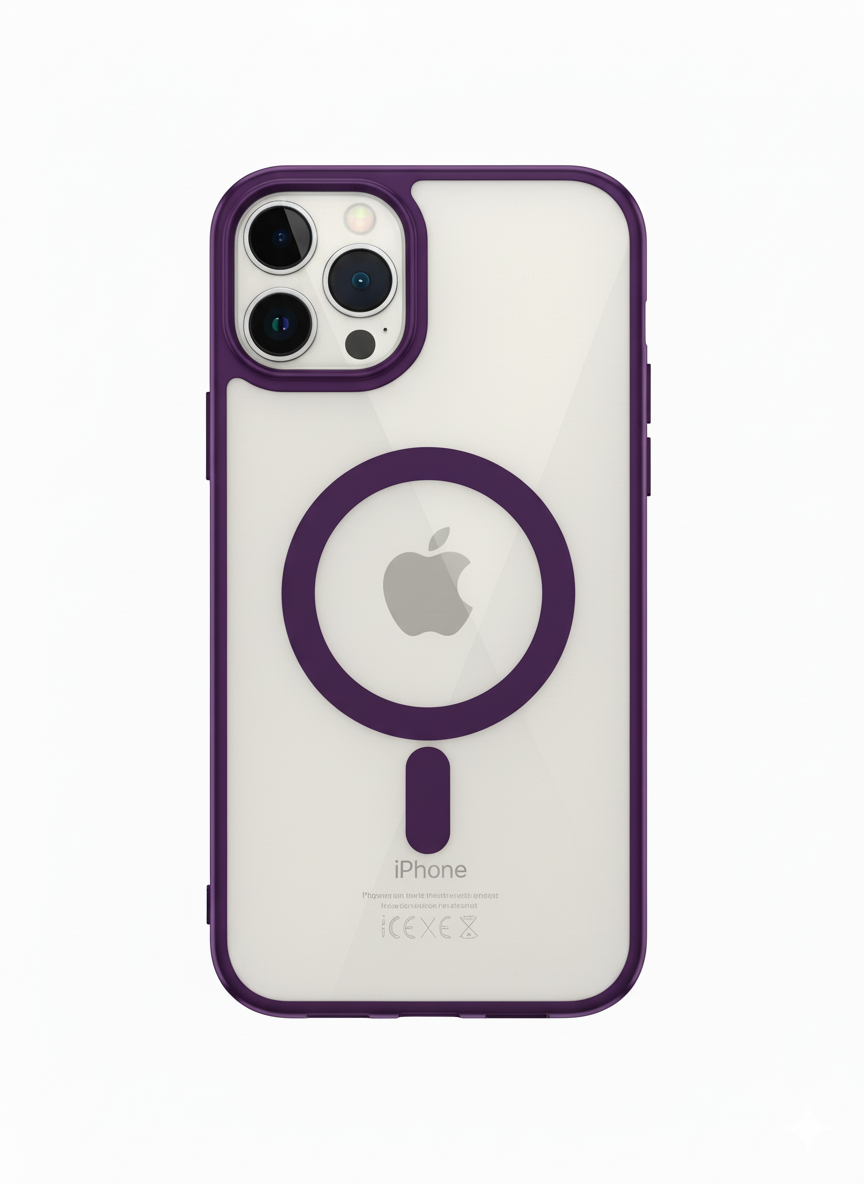 iPhone 11 Pro Clear Case - Purple